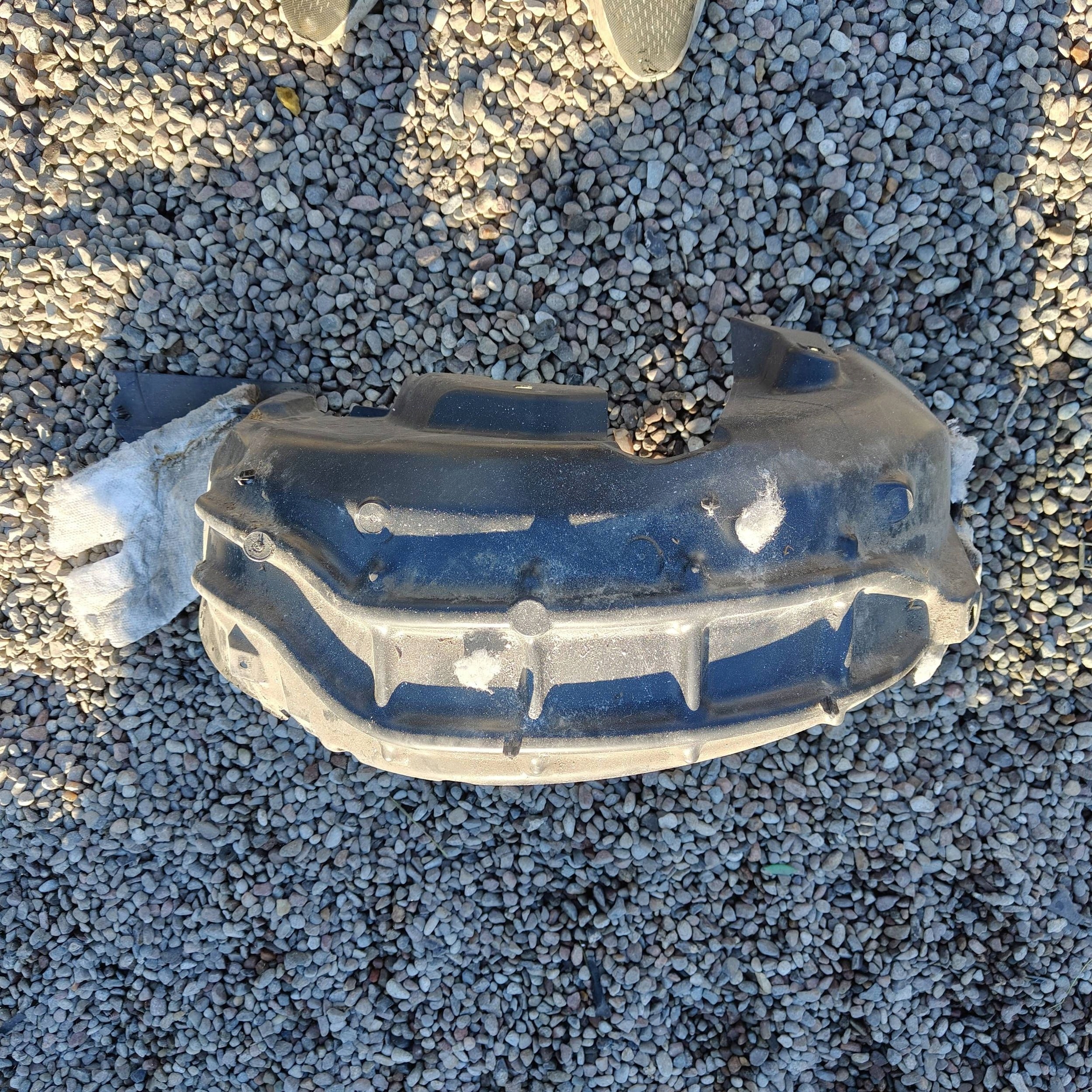 Opel Corsa F 2019 rear part side right mudguard rear.