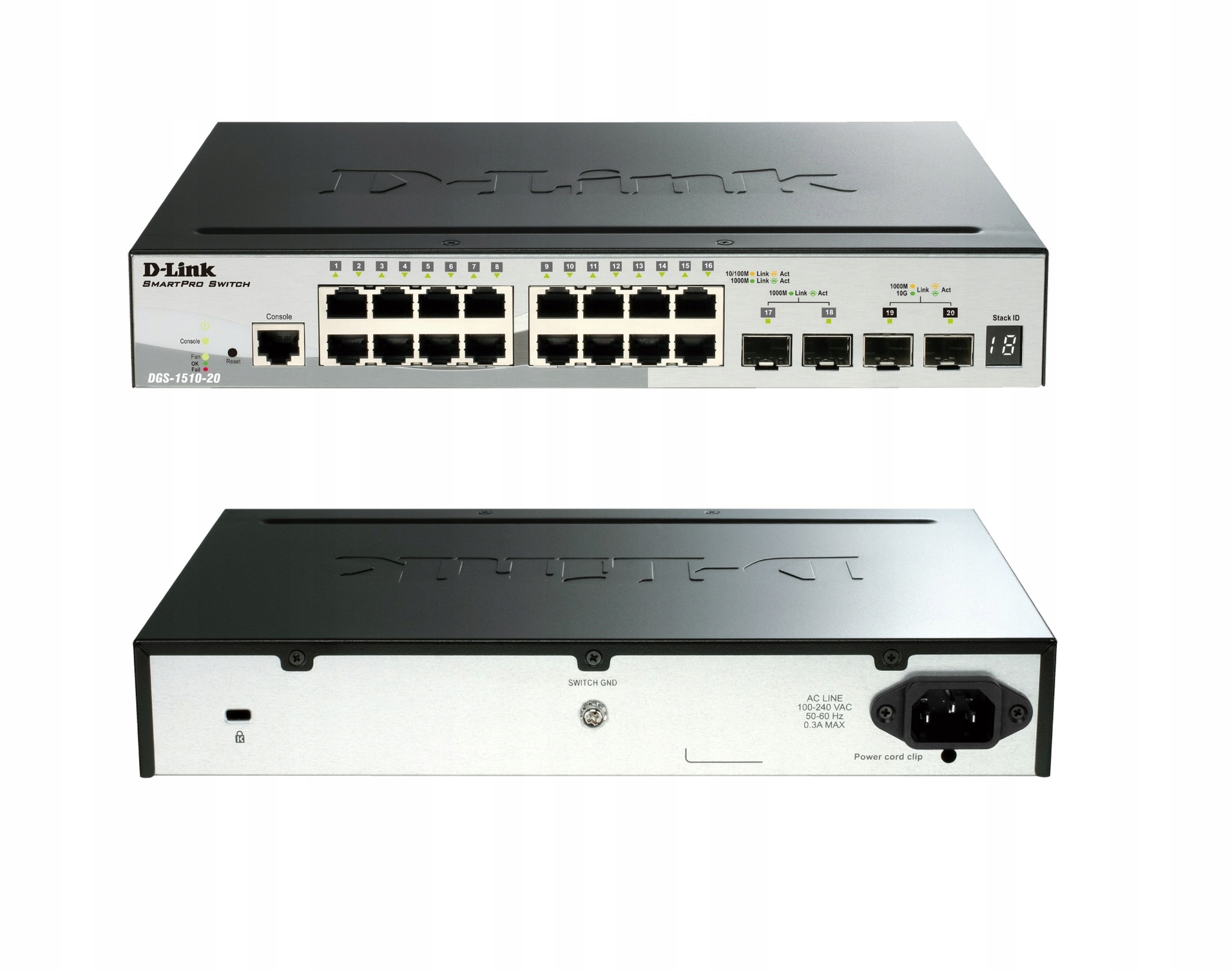 Switch D-Link D-Link DGS-1510-20 (16x 10/100/1000M
