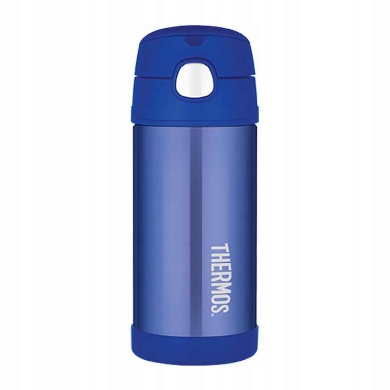 Thermos FUNtainer dětská termoska 355 ml s brčkem modrá