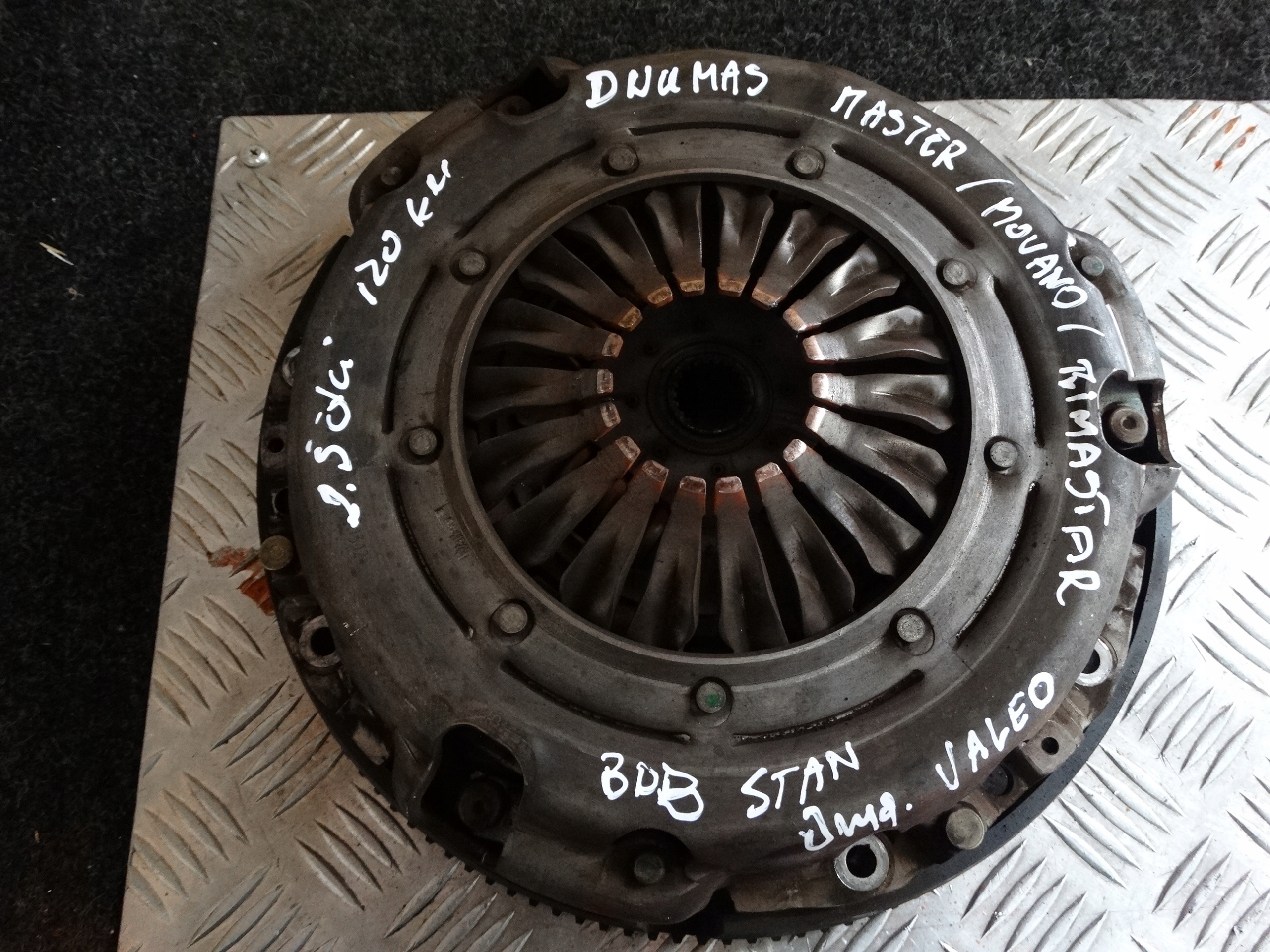 DWUMAS clutch RENAULT MASTER NISSAN PRIMASTAR