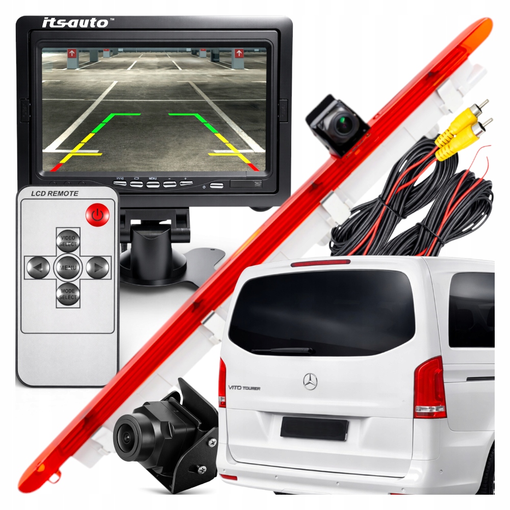 Cúvacia Kamera V Stop Ahd Displeji Sada Mercedes Vito Viano W447 W448 2014-