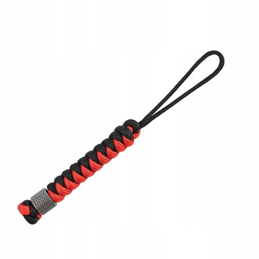 Brelok do kluczy zawieszka M-Tac Viper Cylindre Stainless Steel Black/Red