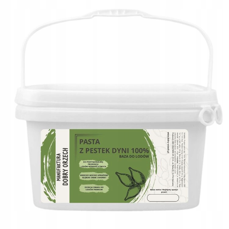 Levně Dýňová pasta 100 % – pro výrobu zmrzliny 5 kg Dobry Orzech