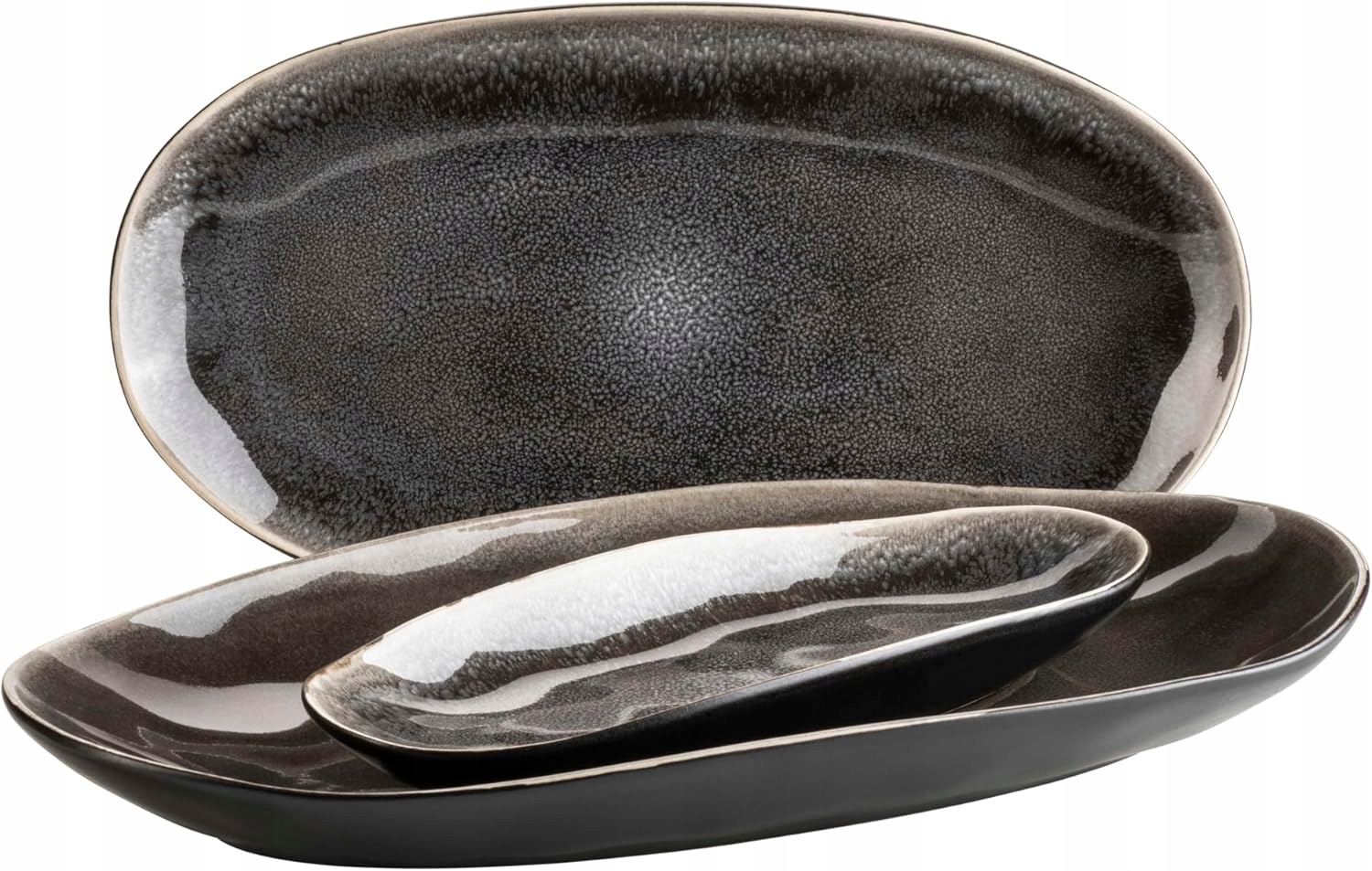 Sada Kameninových Dosiek Mäser Niara Organic Vintage 3 Ks Čierna