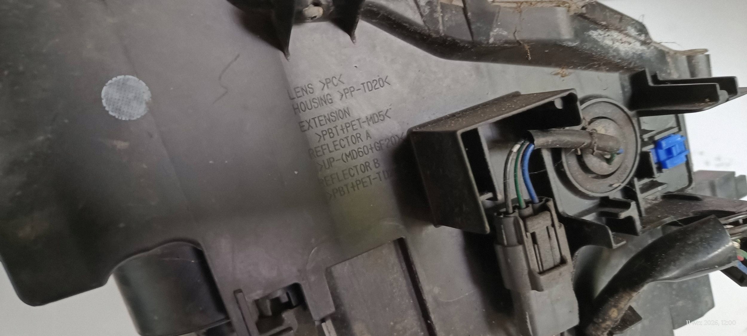 MAZDA 6 III GJ light left front front left UK 2012