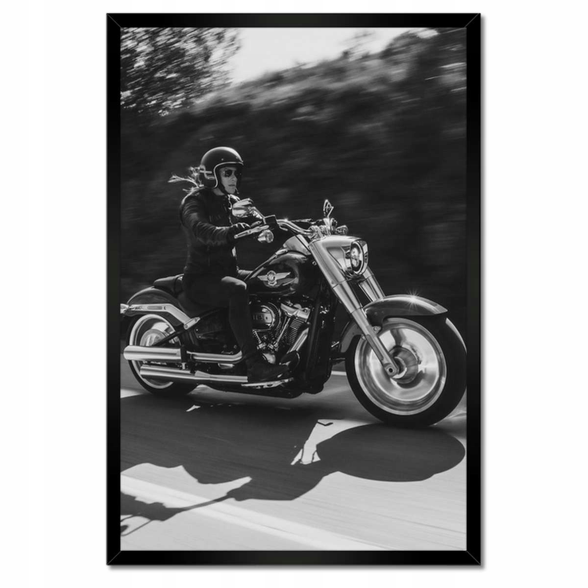 Plakáty v rámu 40x60 Harley Davidson Motocykl