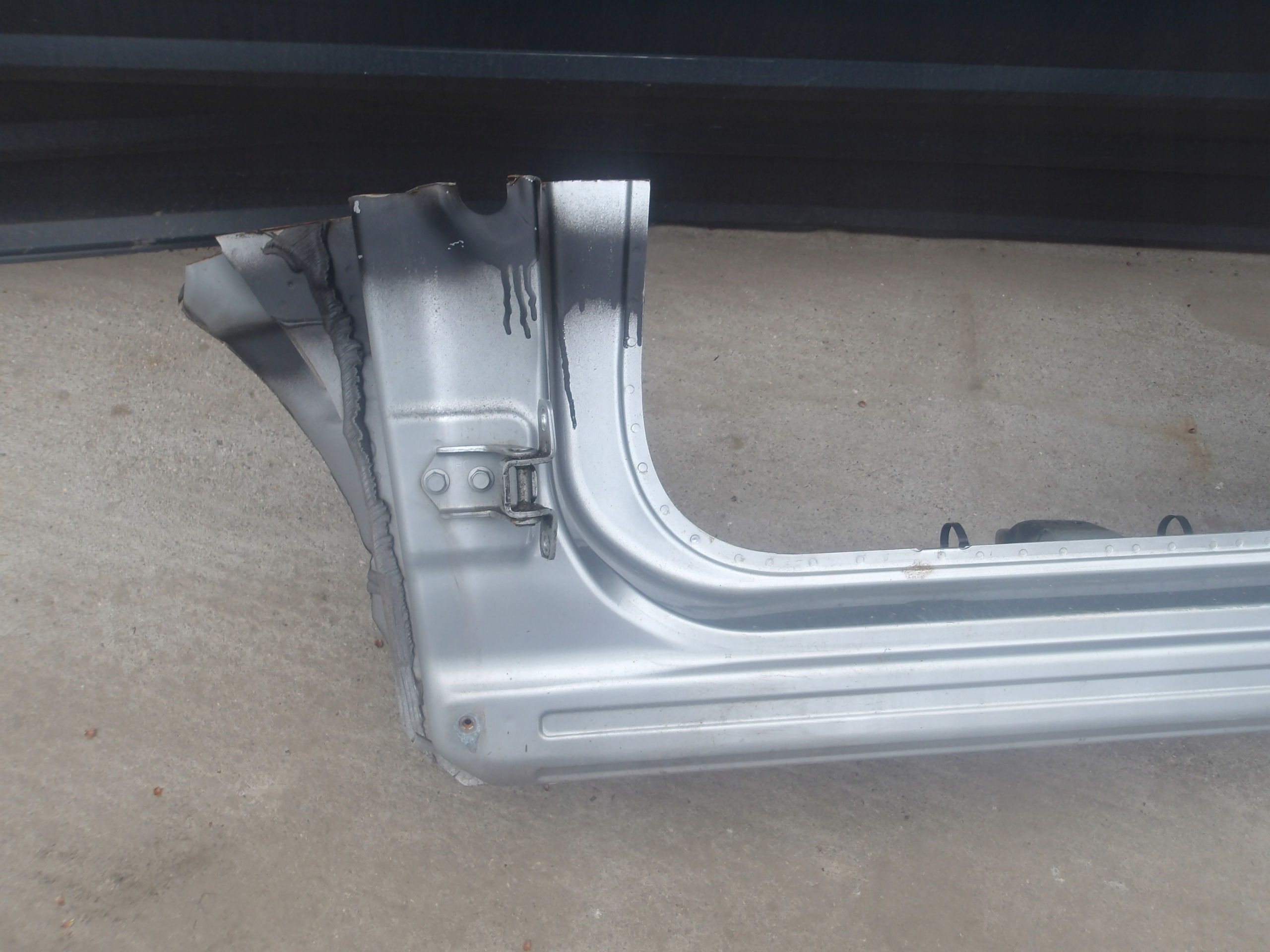 MAZDA CX-5 KD 12-17 threshold ZE SLUPKIEM left NOSEK pillar front colour 45P