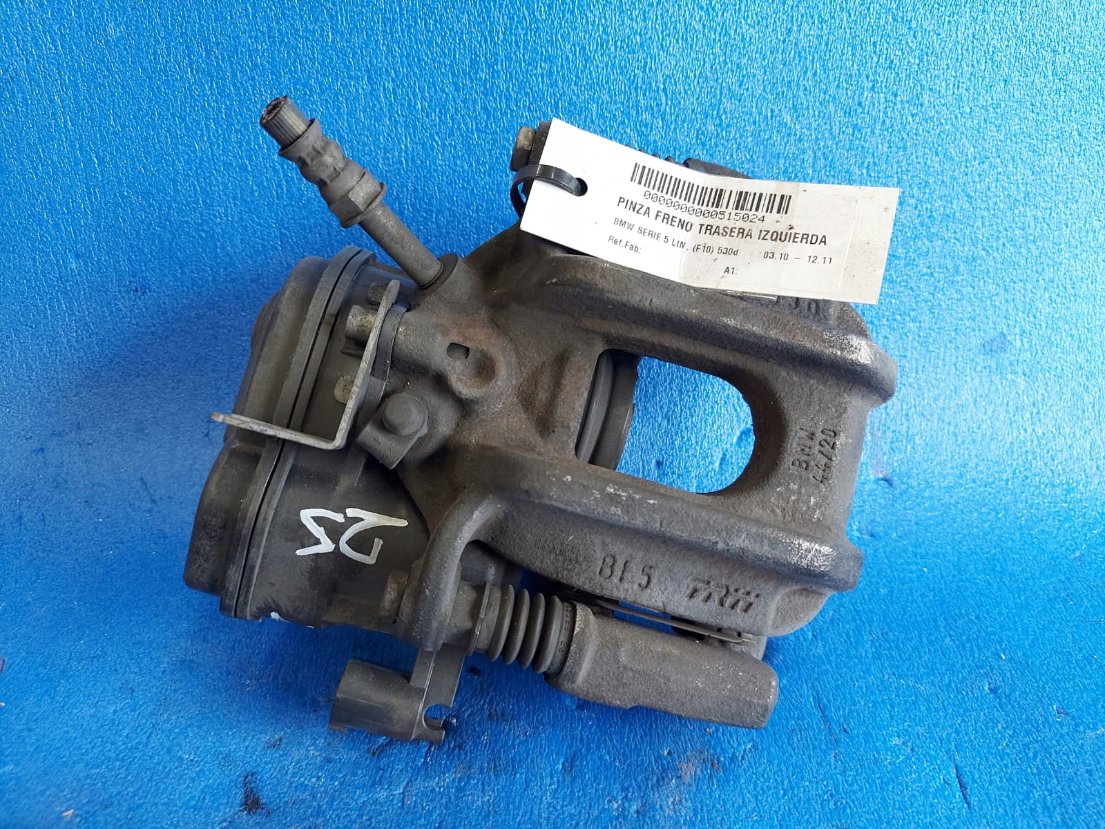 caliper BMW F10 530D left rear part 9389B