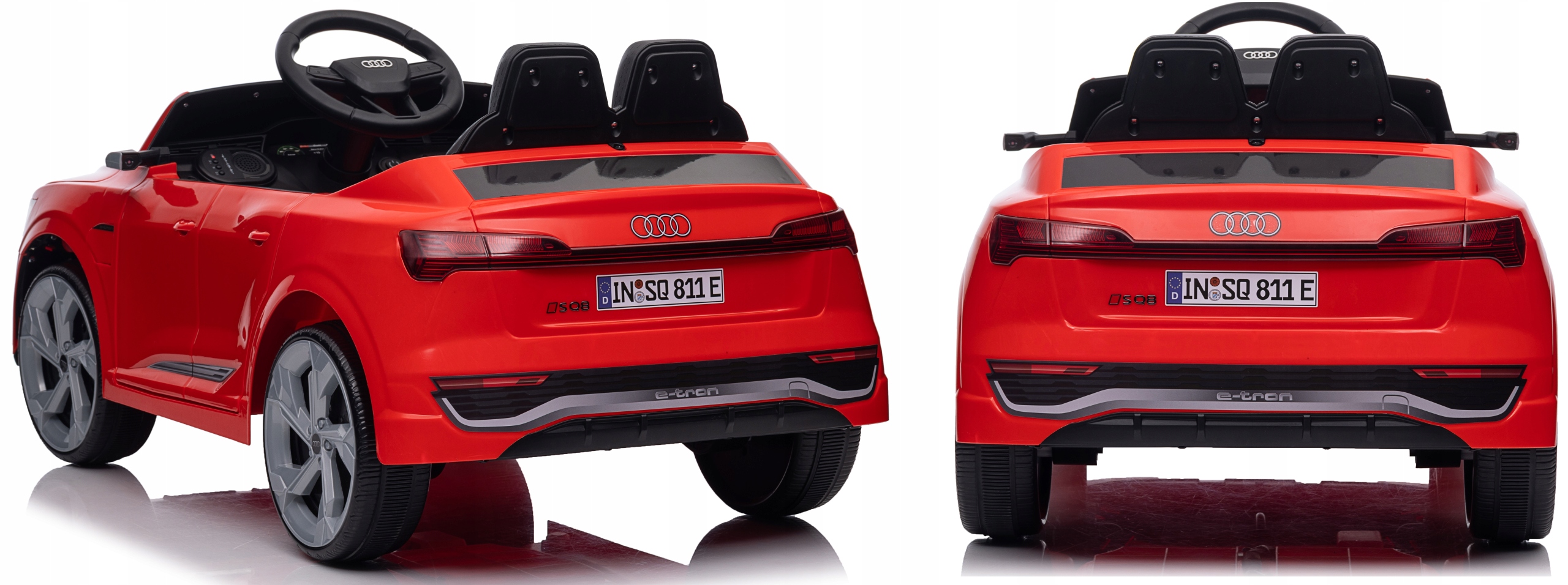 Audi SQ8 4X4 elektrinis Automobilismobilis vaikams eko odos sėdynė nuotolinio valdymo pultas minkšti EVA ratai automobilis 12V elektrinis automobilis vaikams