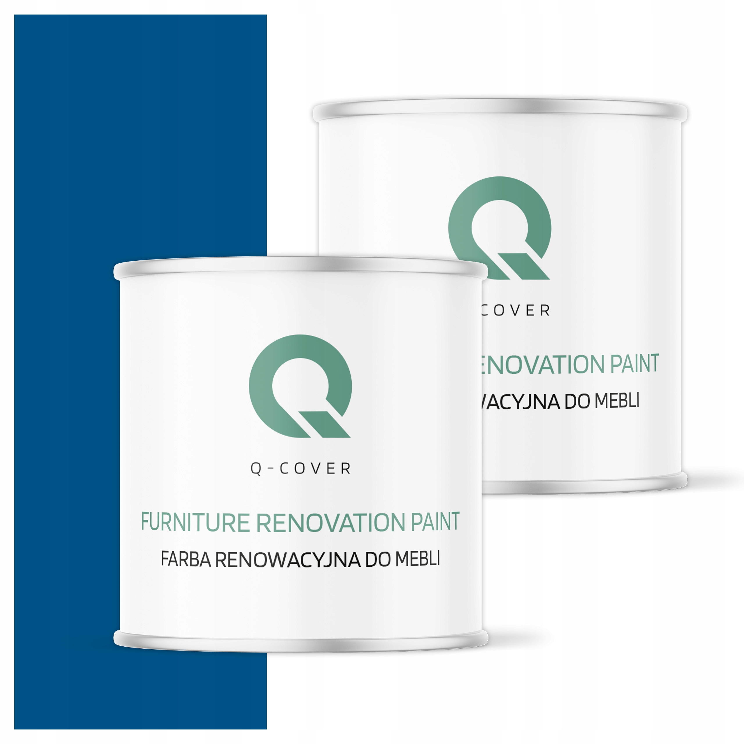 Farba na renováciu nábytku Mdf drevo Ozdobná modrá Ral 5005 Lesk 2,5L