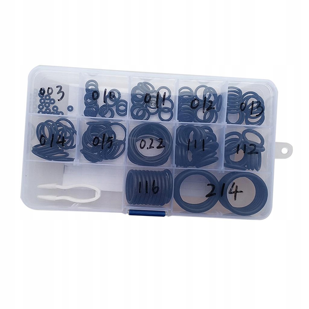 170Pcs Scuba Diving O Ring Kit Dive Hoses Rings & Tool 12 Sizes 70 Duro