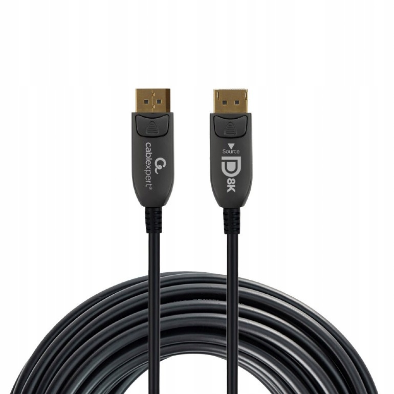 Kábel DisplayPort Gembird 8K Aoc Premium 30 m čierny