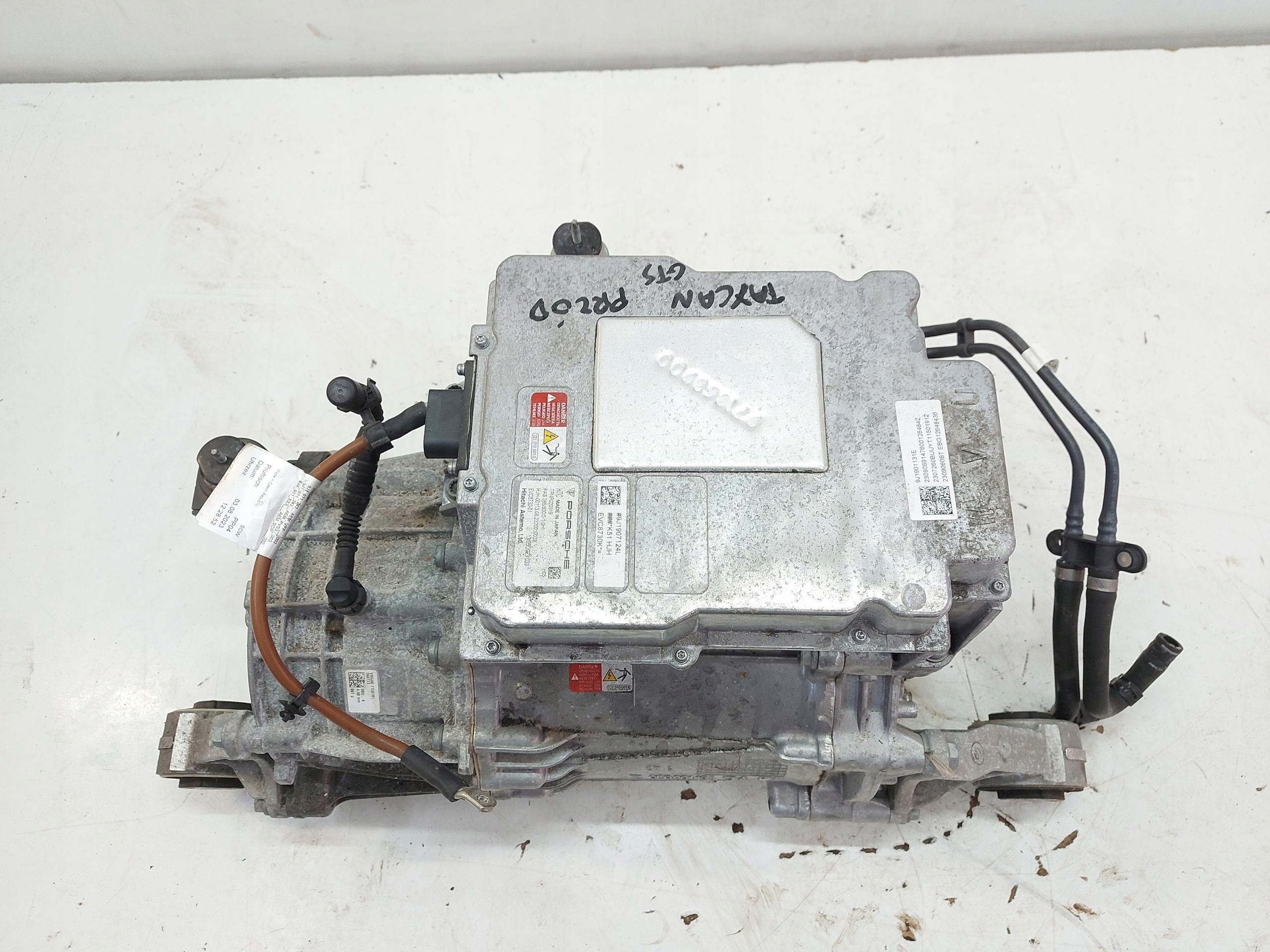 Porsche Taycan GTS 9J1 2023r engine electrical front 9J1901131E