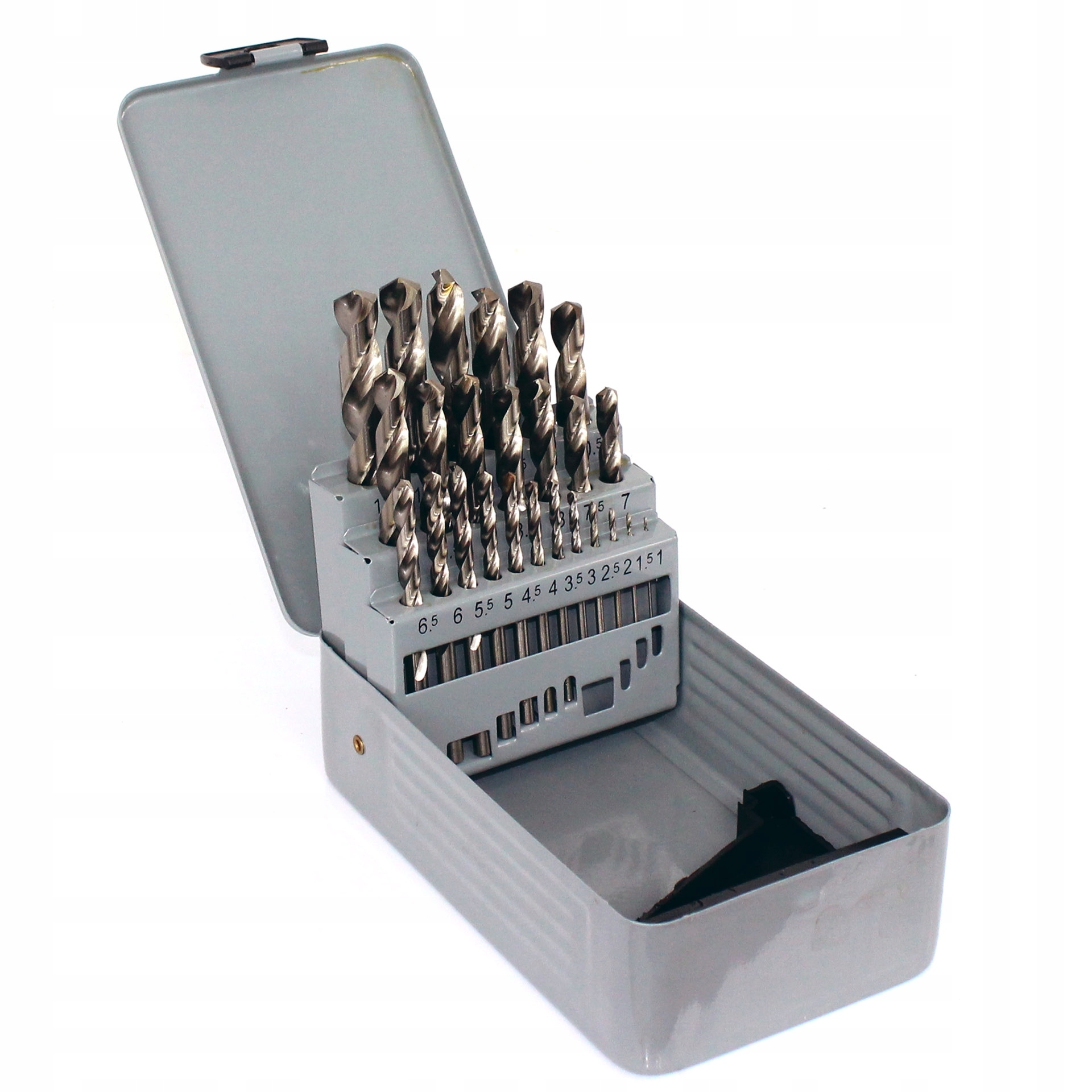 Zestaw wierteł do metalu Tediam Hss 25 el.