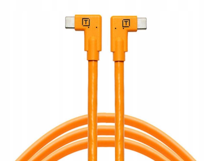 Kabel do tetheringu Tether Tools CUC15-ORG Usb-c na Usb-c 4,6m Dual Right