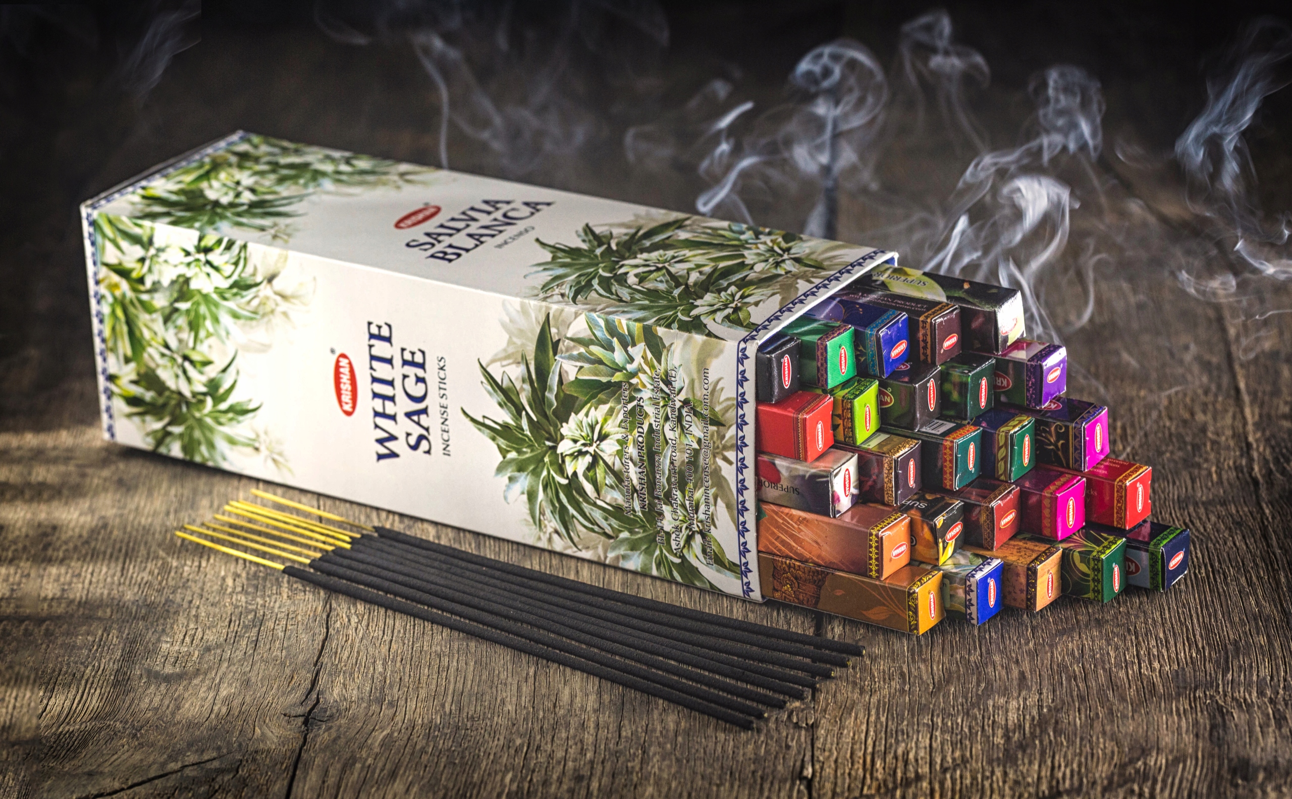 KADZIDEŁKA MIX - 200szt Kadzidła Zapachowe GRATIS Kod producenta mix-Orient_shop-01