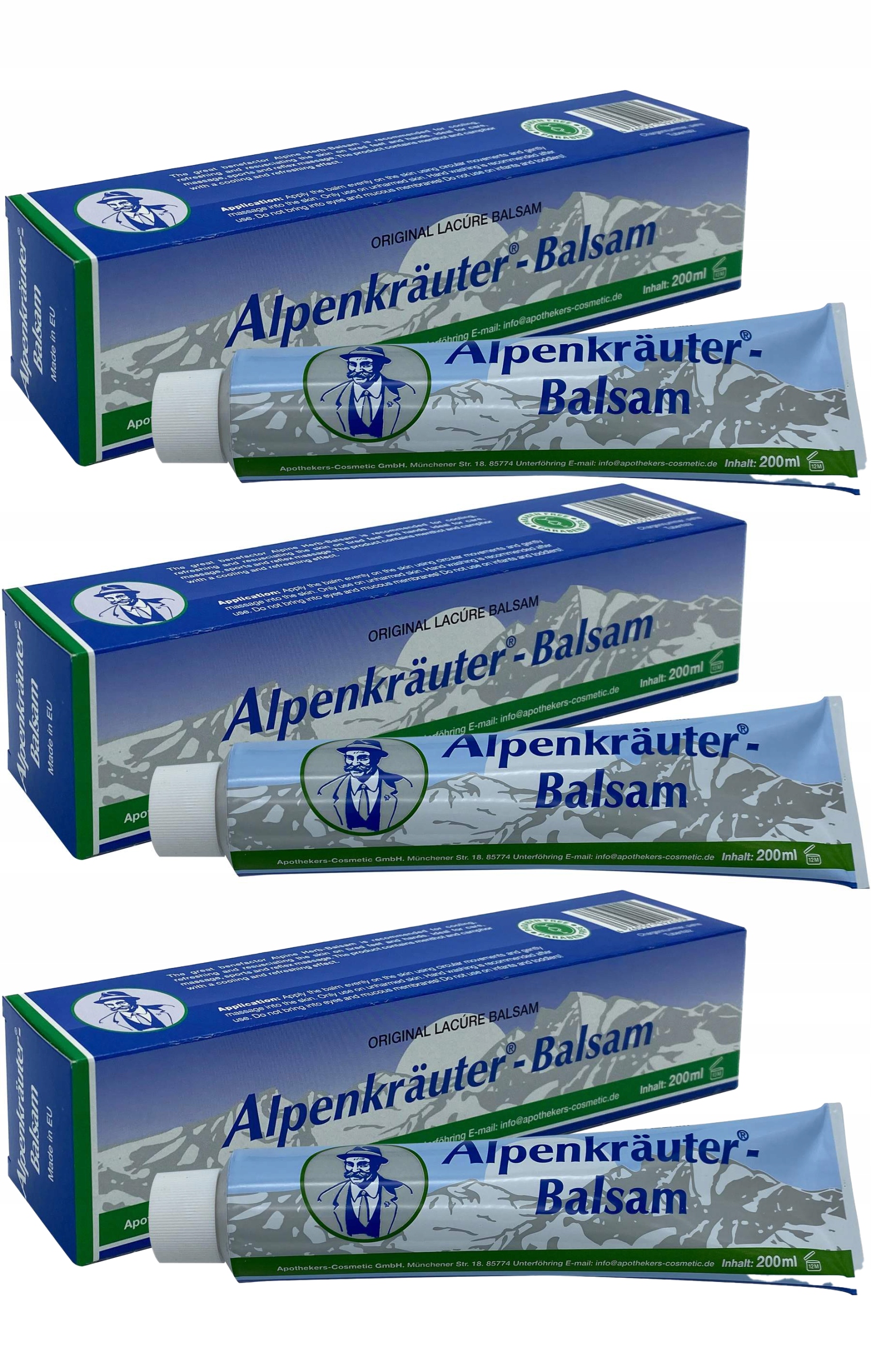 

Balsam Alpenkrauter Przeciwbólowy 3 pak
