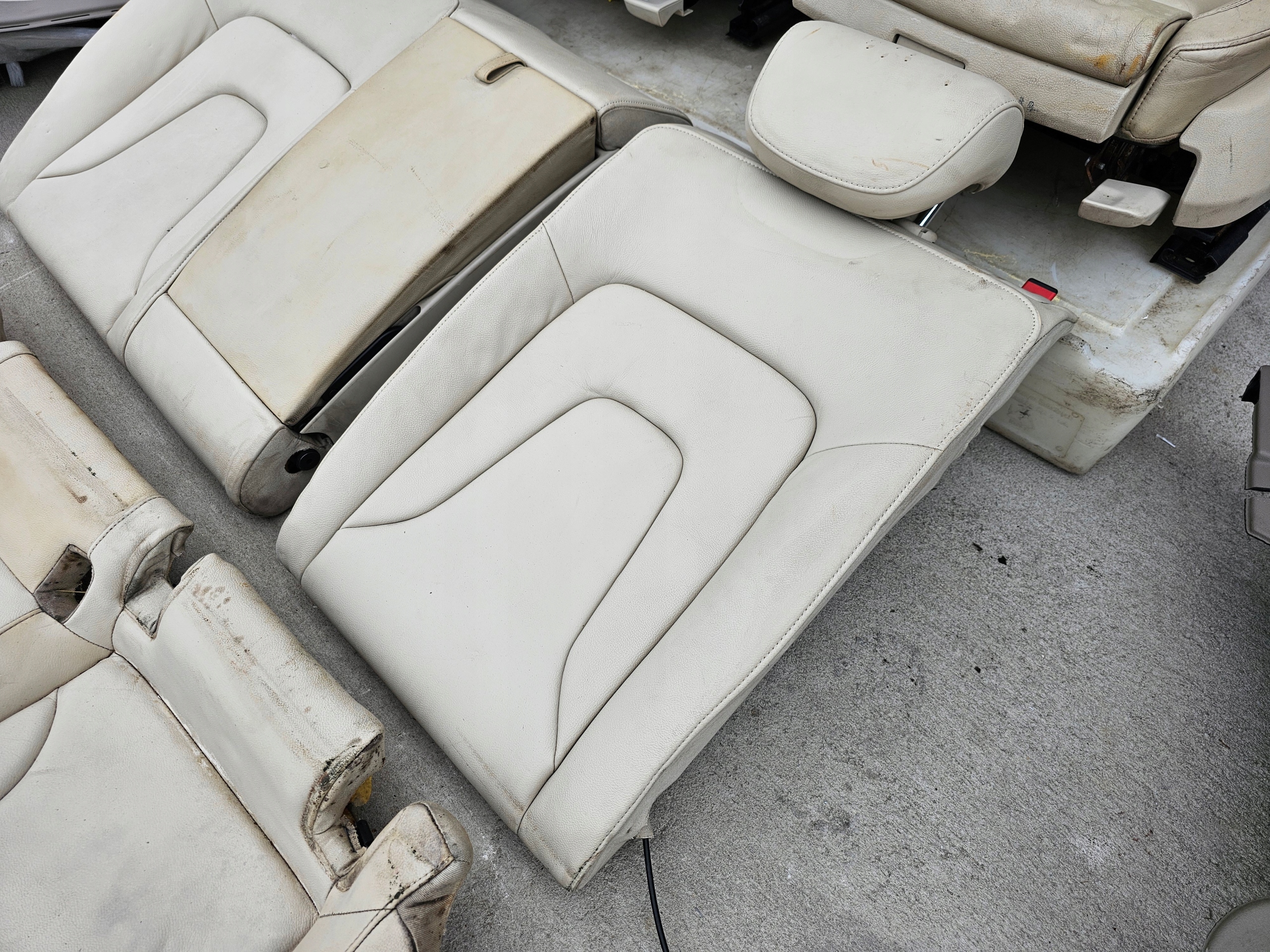 Sitz Sitze AUDI A5 Leder COUPE JASNA Leder KPL