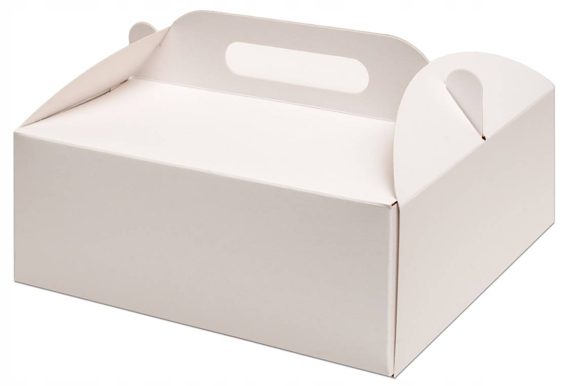 Opakowanie Karton Pudełko Na Tort 21x21x12cm 25szt