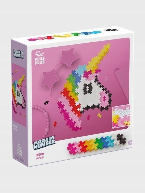 

Puzzle By Numbers Plus-plus Jednorożec, Plus-plus