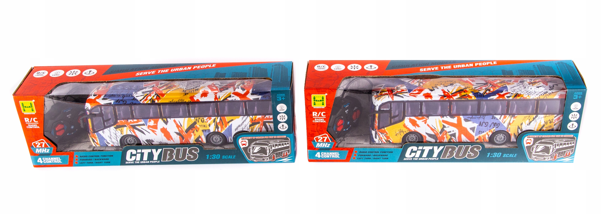 BUS TÉLÉCOMMANDÉ AVEC CHARGEUR Type mobile