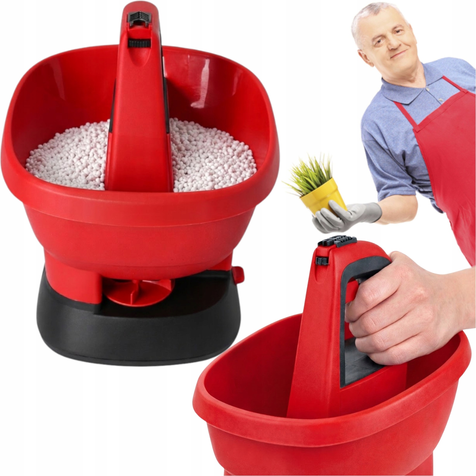 Bateriový Secí Stroj Automaticky Spící Na Hnojivo A Solná Semena