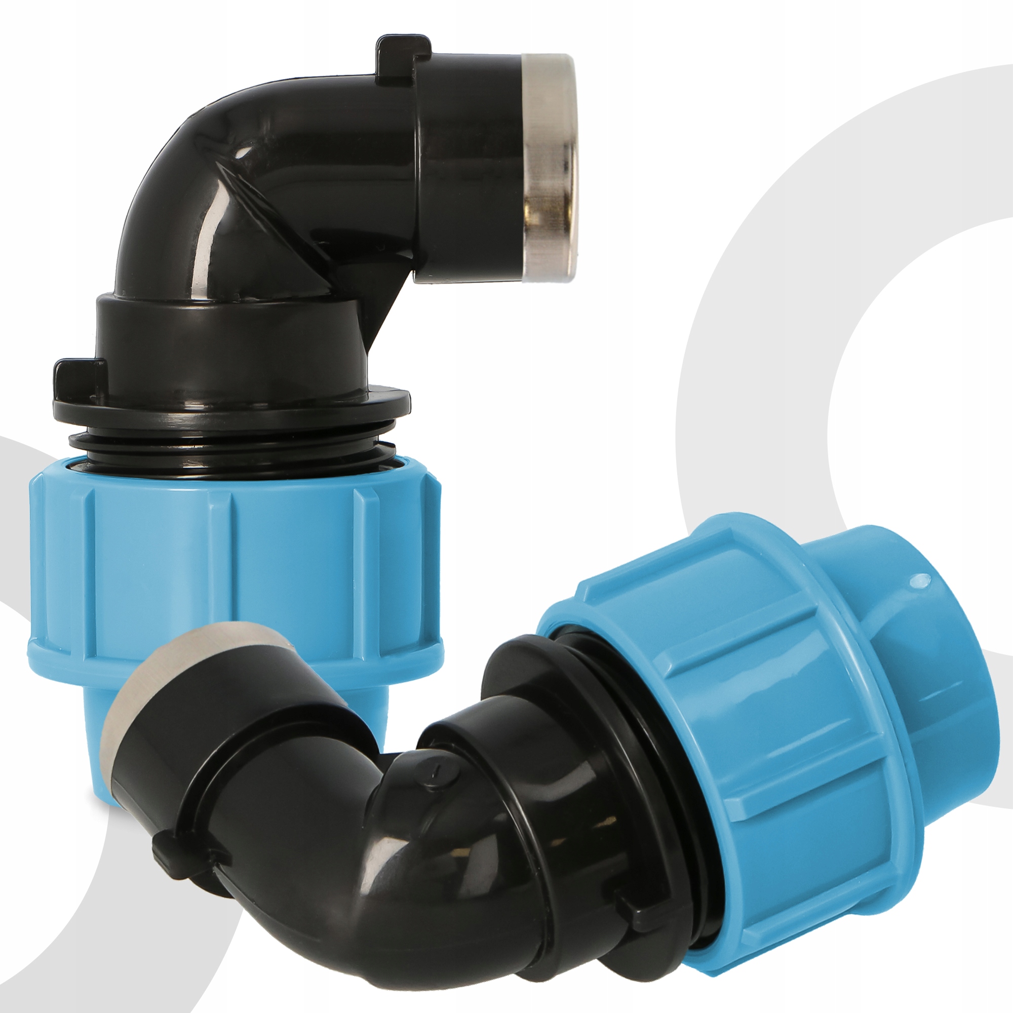 Kolano PE 25x1/2 GW Kształtka PN16 ZŁĄCZKA SKRĘCANA Łącznik Rur Wodociągowe Kod producenta SE020703015