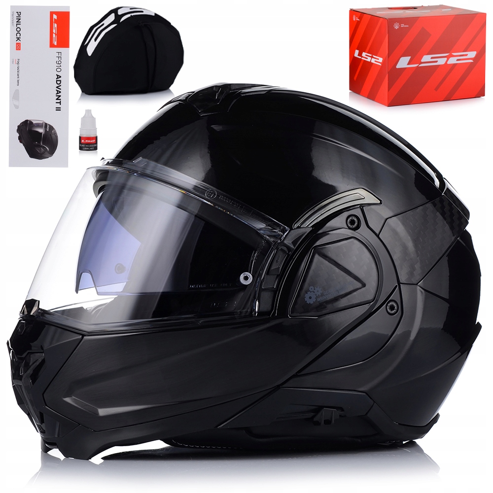 Motocyklová Prilba LS2 FF910 Advant II Jeans Titanium Čeľusťová Pinlock