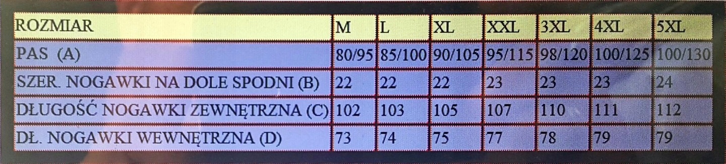 SPODNIE DRESOWE ŚLISKIE roz. XXL Rozmiar XXL