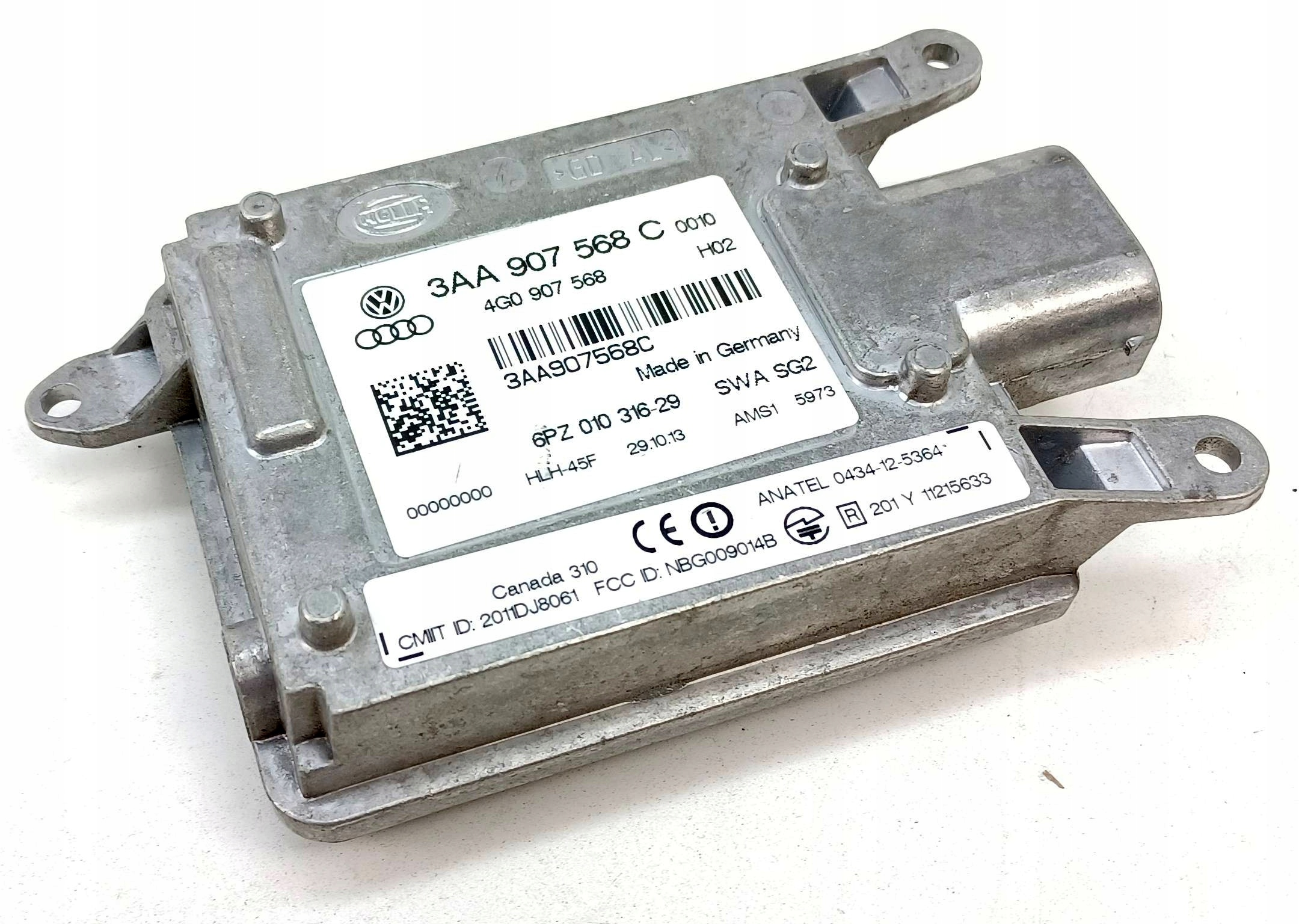 NOWY OE RADAR ASYSTENT PASA RUCHU VW CC 3AA907568D Part number 3AA907568D 3AA907568C