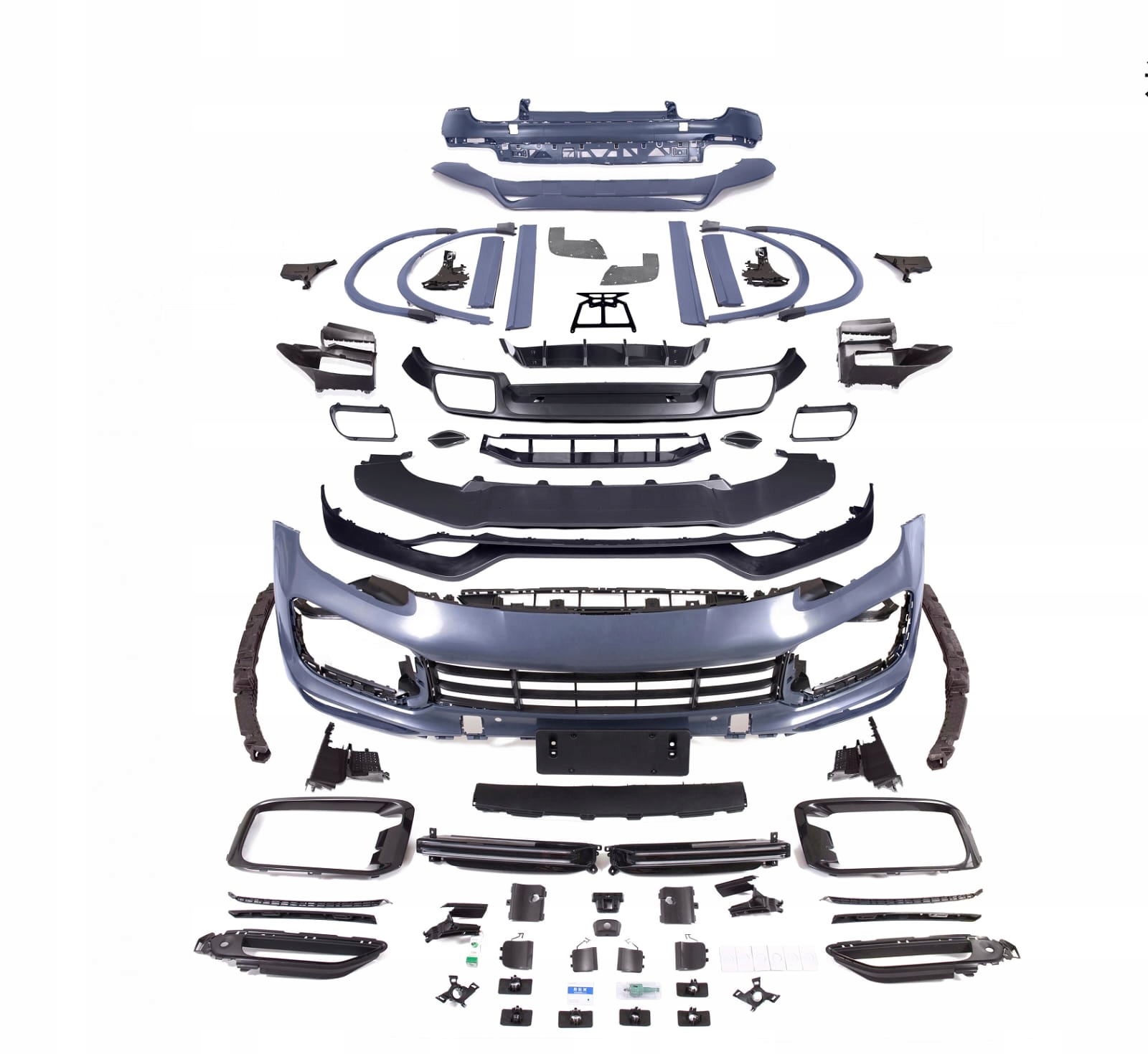 PORSCHE CAYENNE III TURBO+TECHART ZESTAW BODYKIT