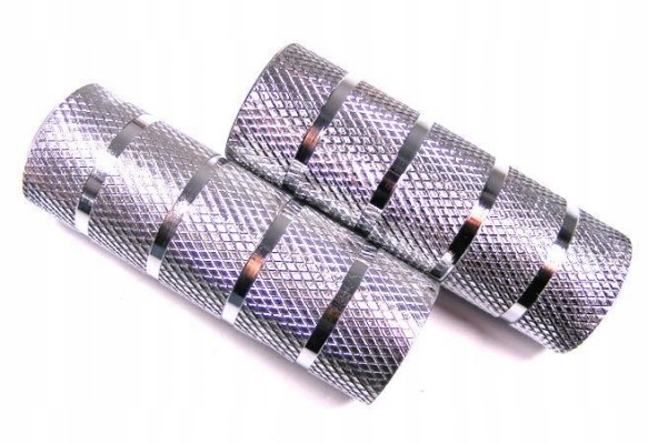 Pegi do bmx stal srebrne fi38x110mmx3/8