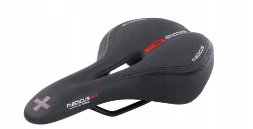 Siodełko rowerowe siodło żelowe na rower sportowy z otworem