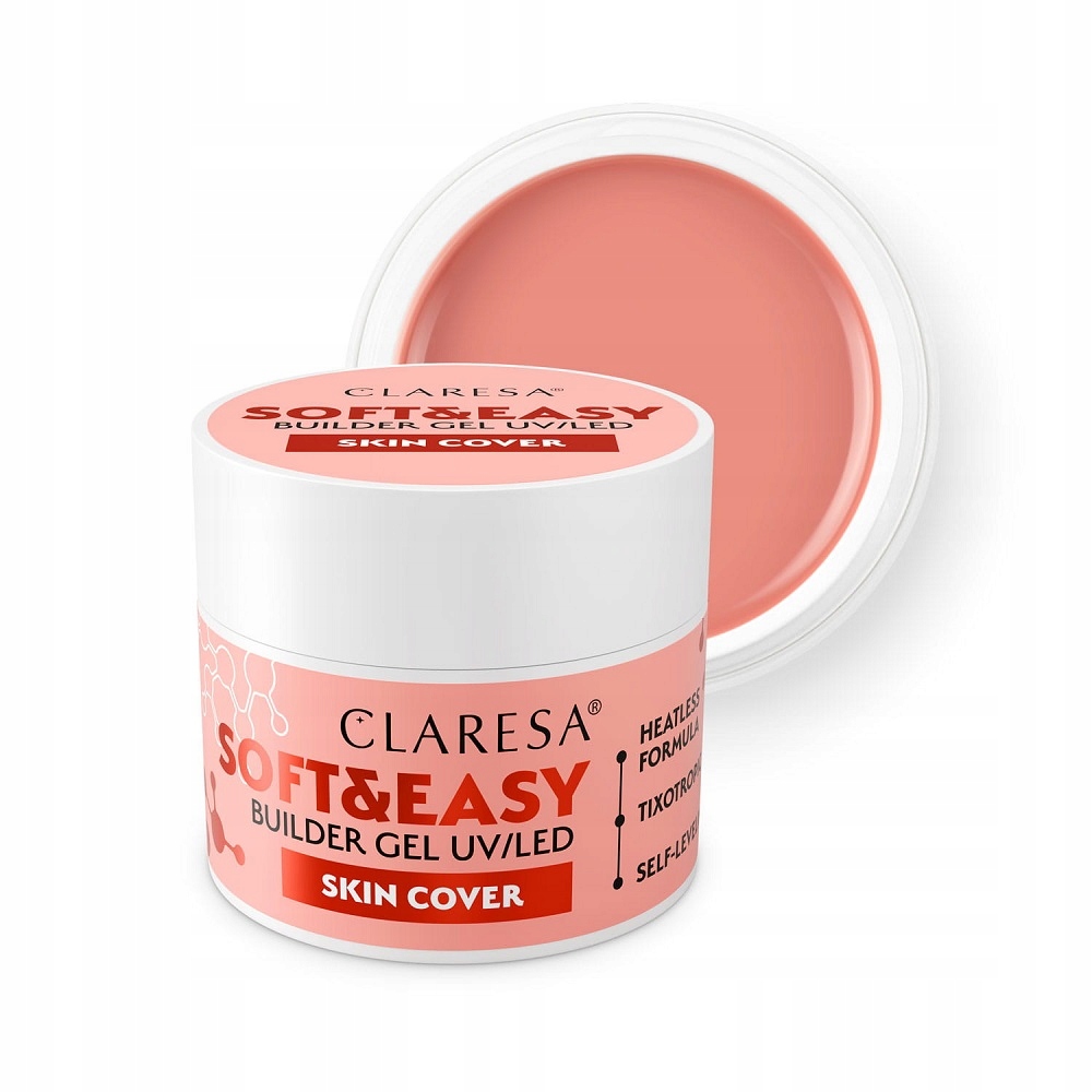 Claresa Soft&Easy Builder Gel stavební gel Skin Cover 90 g