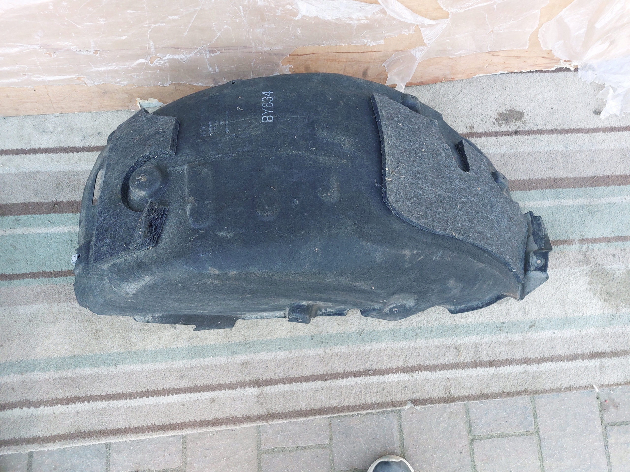 mudguard left rear part BENTLEY CONTINENTAL GT 21r 3SD810171C