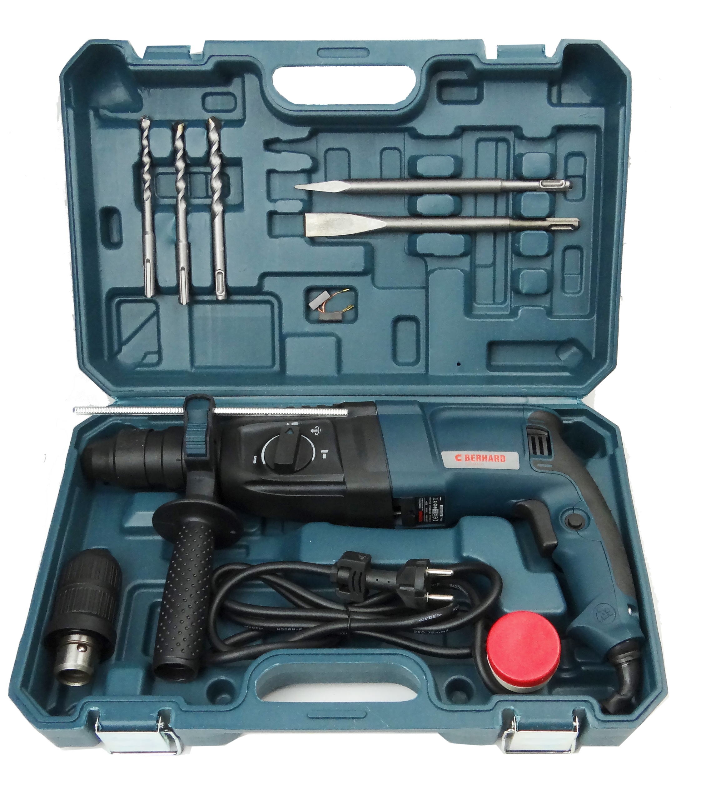 MŁOTOWIERTARKA WIERTARKA MŁOT UDAROWY BERHARD SDS+ Kod producenta BER-MW-2600