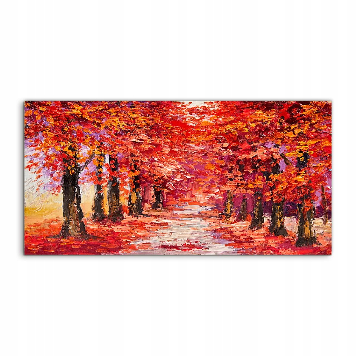 

Obraz akryl 100x50 nowoczesny Krajobraz Las Jesień