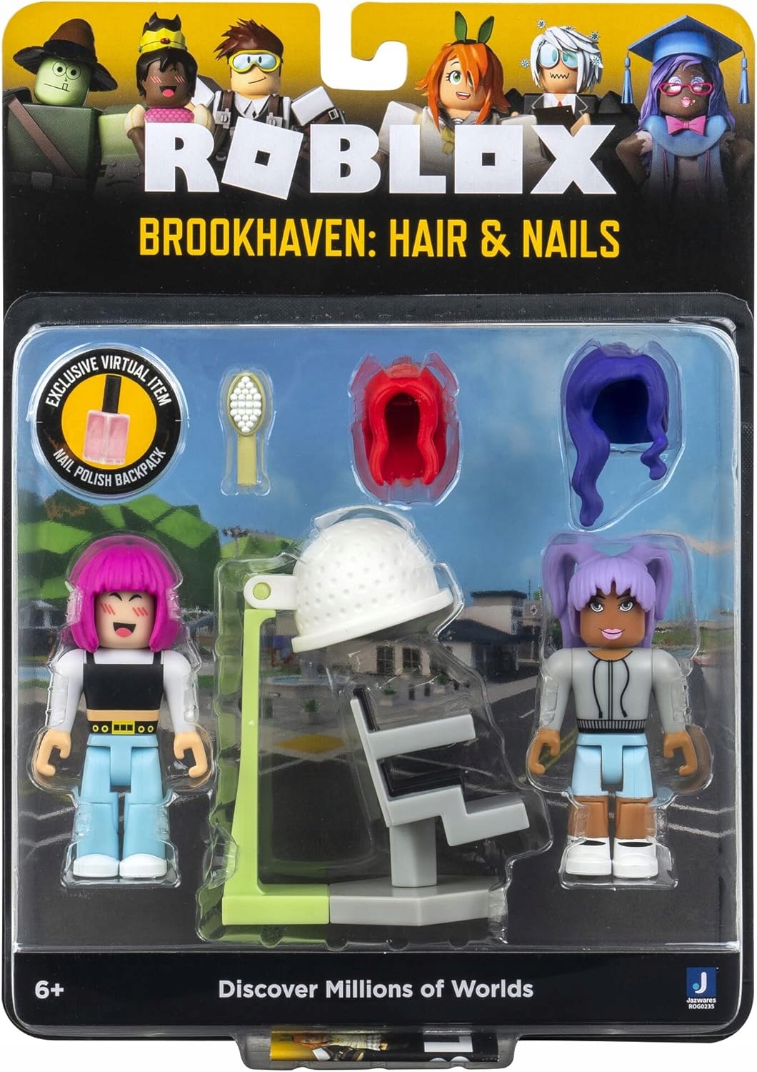 Roblox Celebrity Collection Brookhaven Vlasy Nehty Kód Na Skin Ve Hře