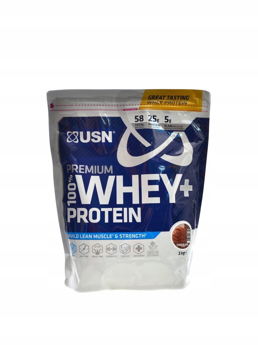 Usn 100% Premium whey protein Bag 2000g čokoláda