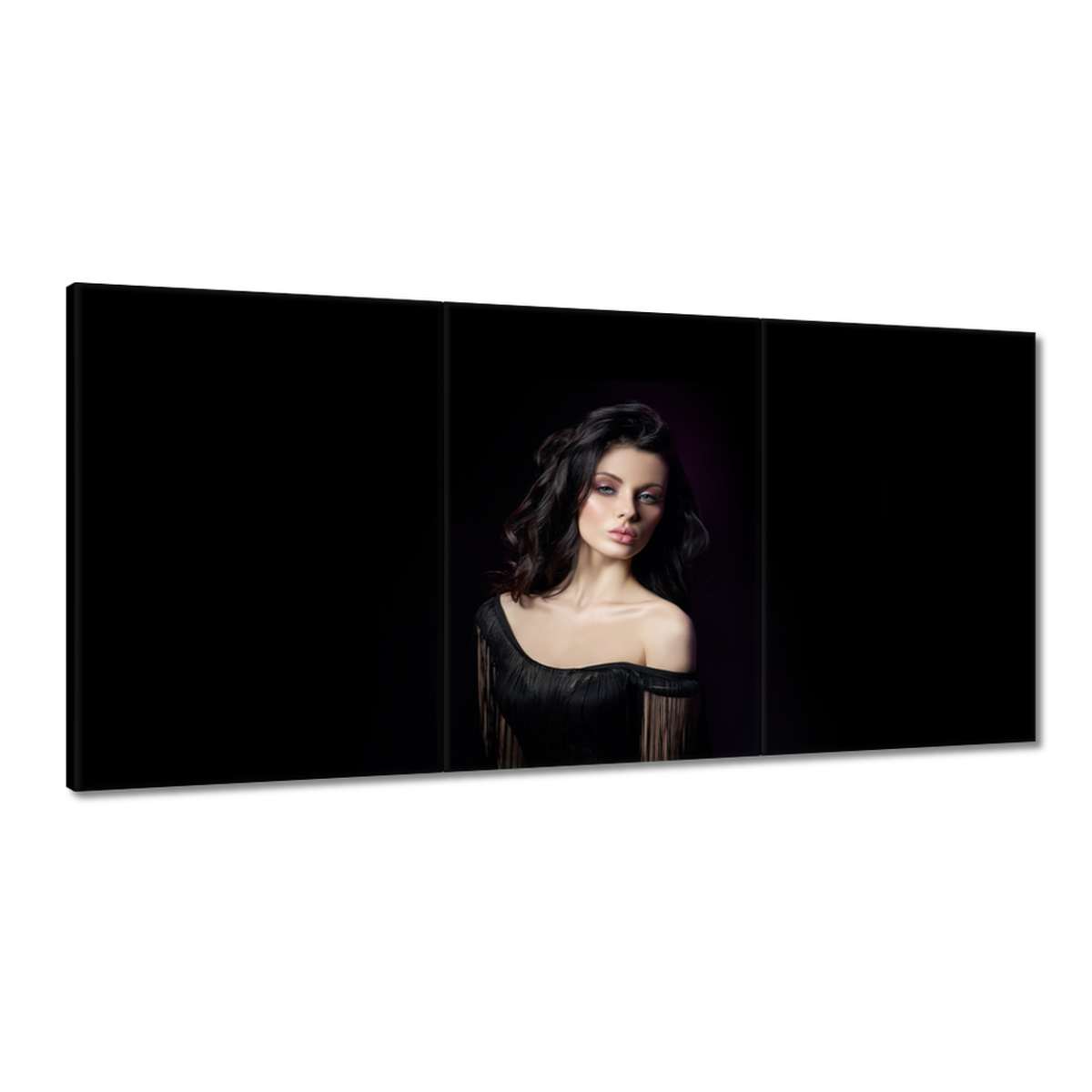 Obrazy 180x90 Žena Vlnité vlasy