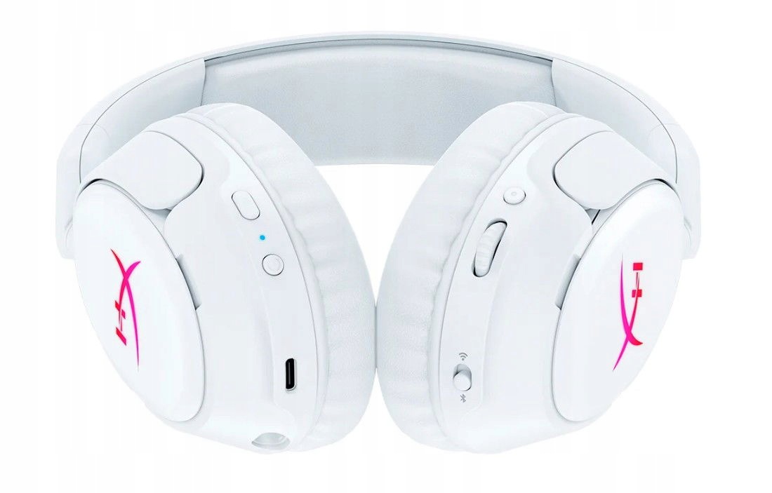 HyperX Cloud Flight 2/USB-C/BT/Bílá