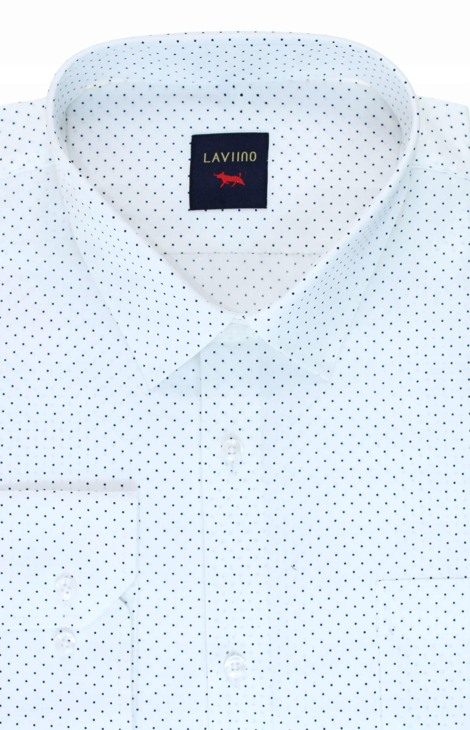 Duża Koszula Męska Długi Rękaw Wizytowa Biała 3XL E31