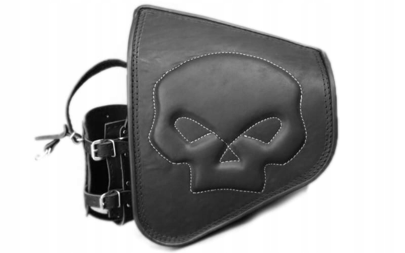 Мотоциклетна шкіряна сумка OS50 H-D Softail ліва