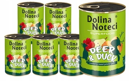 

Dolina Noteci Superfood Jeleń i kaczka 6x400g