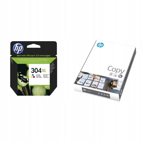 Tusz Hp 304XL Kolor N9K07AE Papier ksero Hp Copy