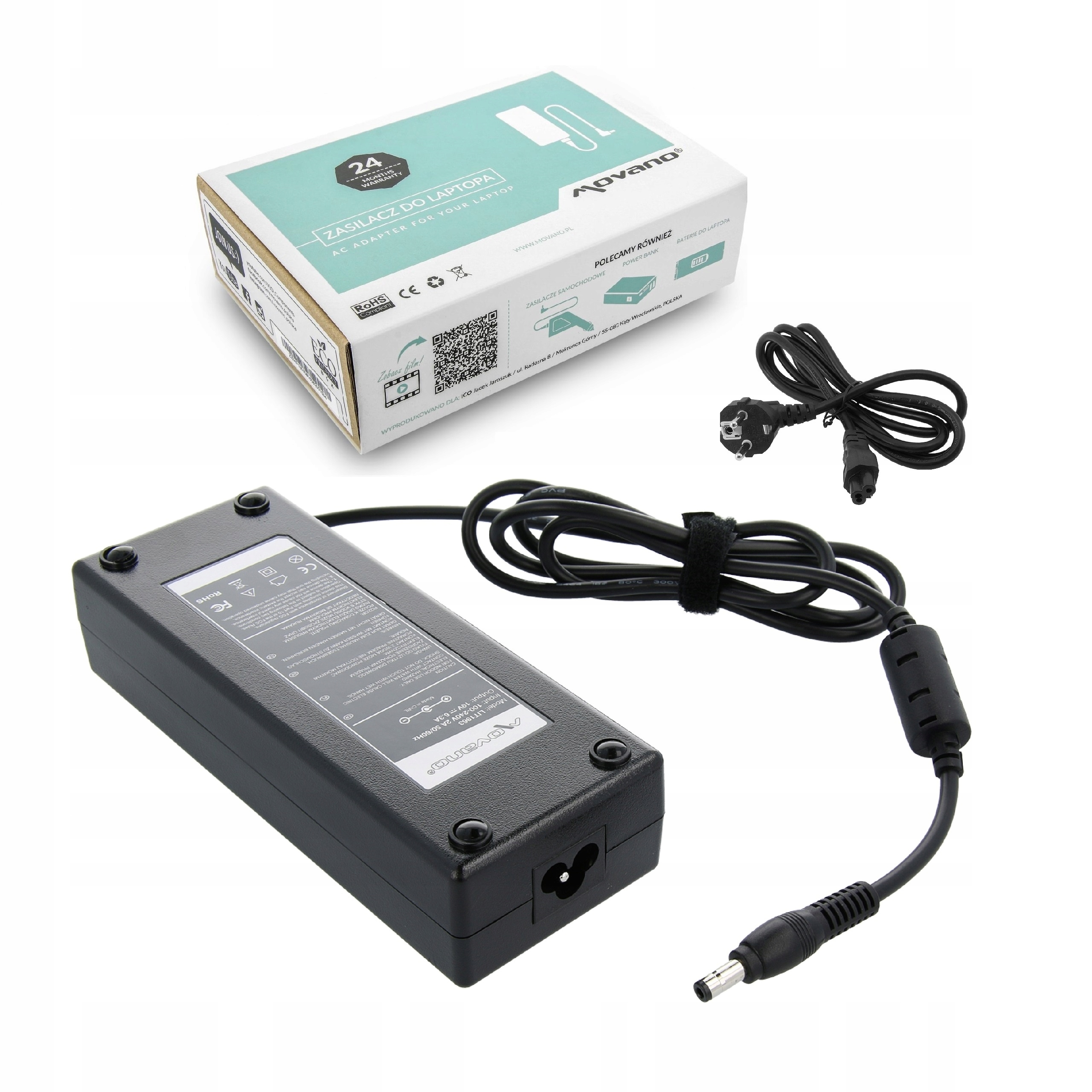 

Zasilacz Msi GE70 GE700 GR620 GT640 GX640 19V 6,3A