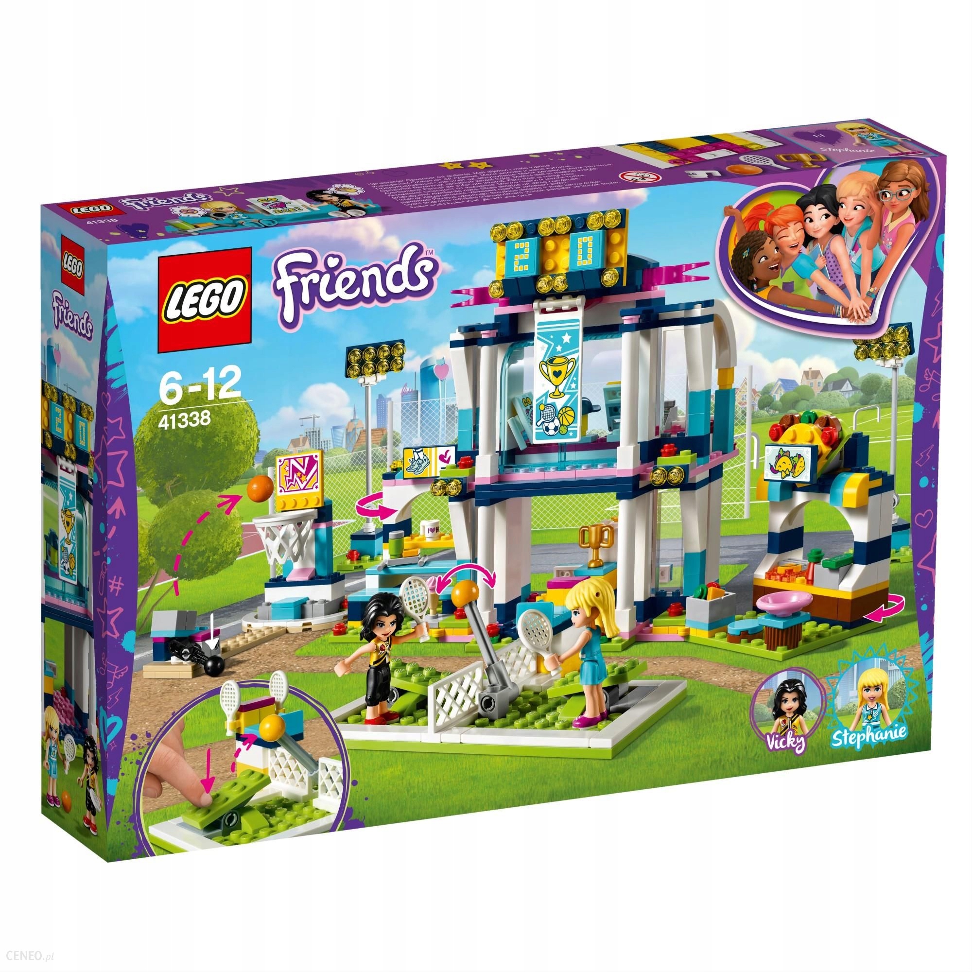 Lego Friends 41338 Sportovní Stadion Stephanie Gdań