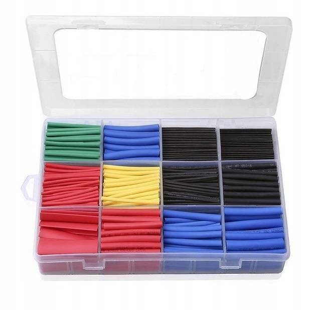 

Komplet rurek termokurczliwych kolorowych 560szt