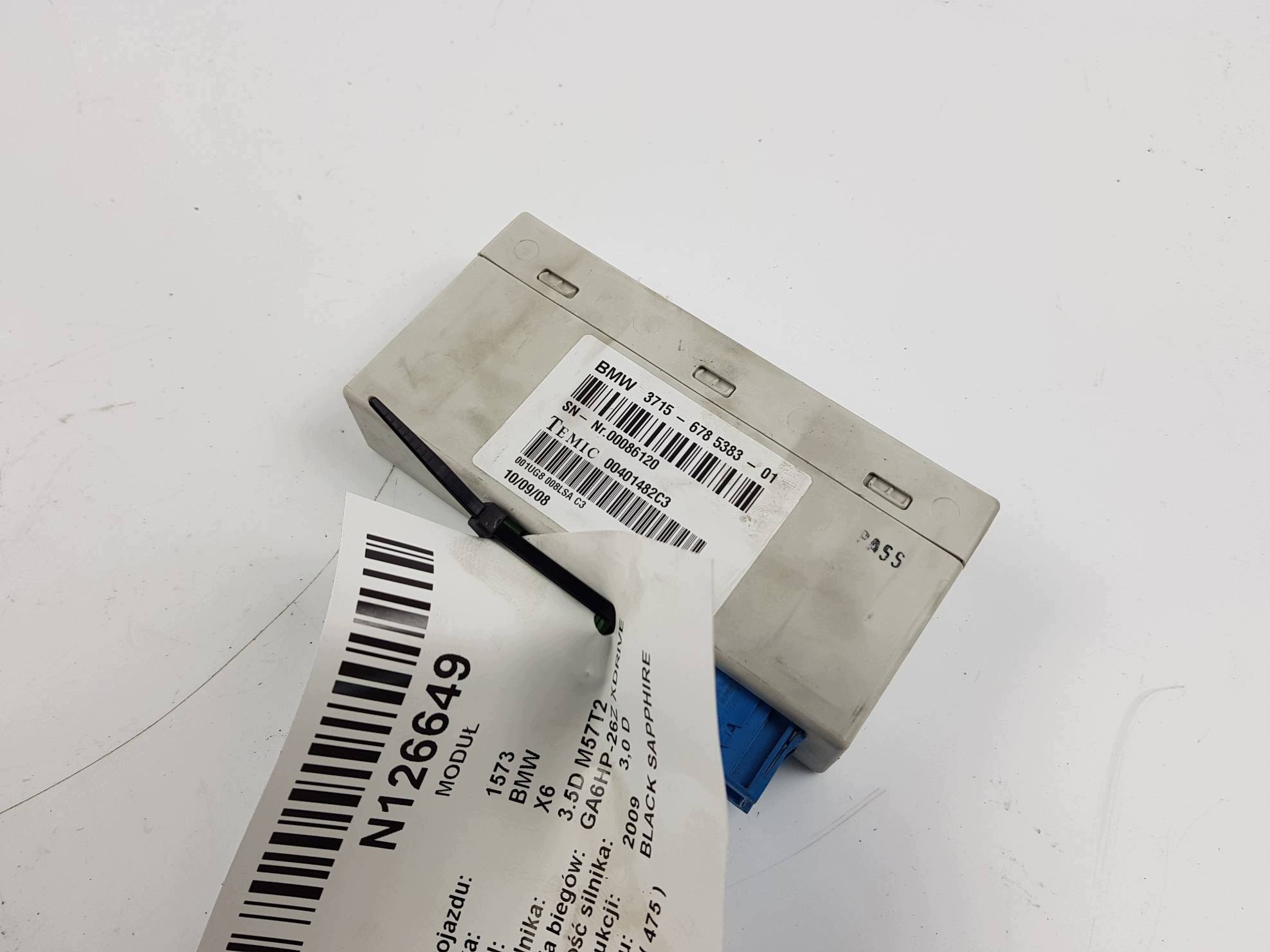 modul 6785383 BMW X6 E71 2009R 3.0 D