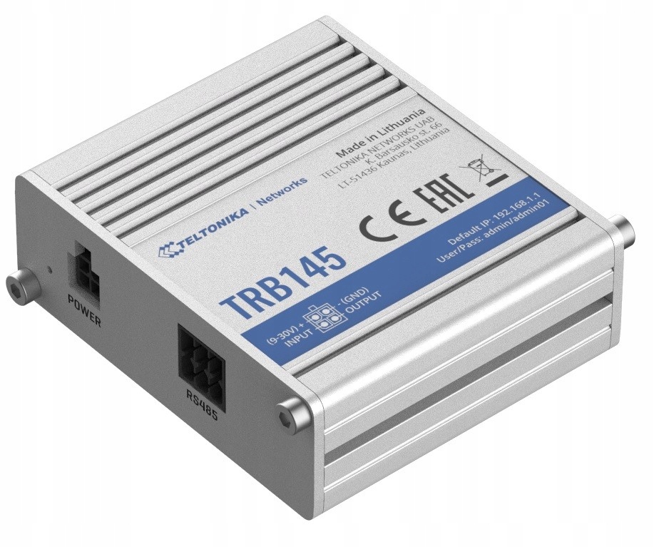 Bramka Lte TRB145 (Cat 1), 3G, 2G, Usb, RS485